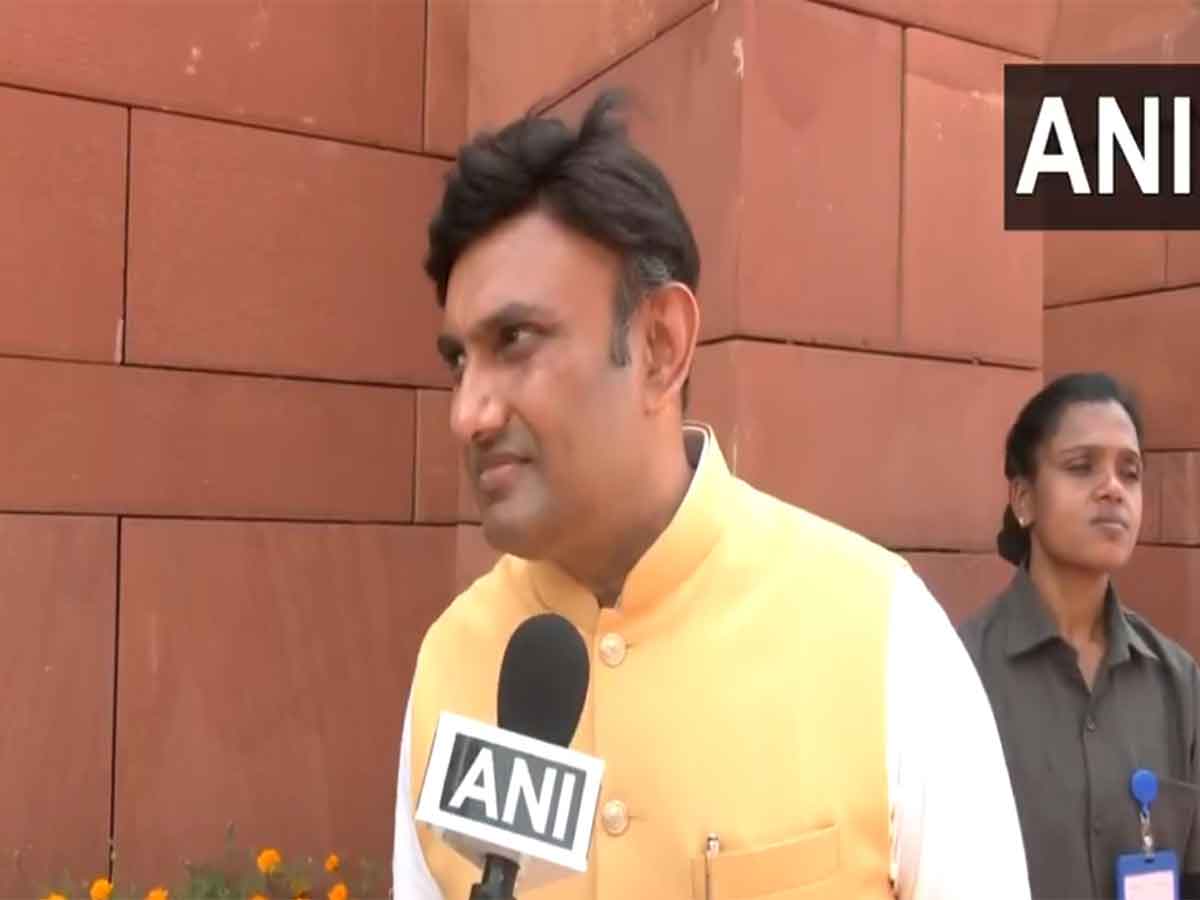 BJP MP K Sudhakar (Photo/ANI)