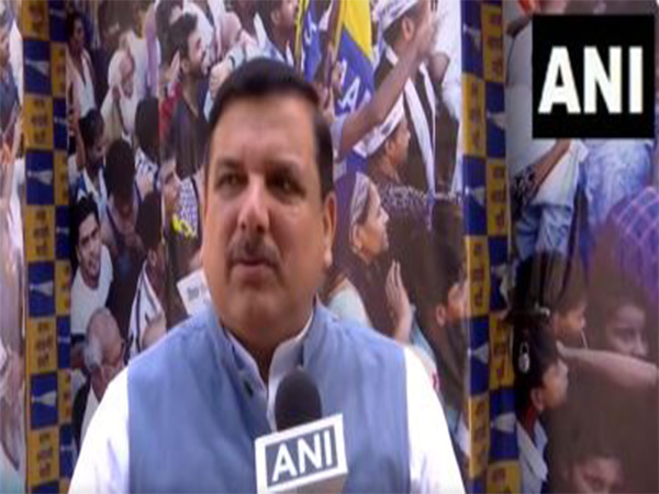 Aam Aadmi Party (AAP) MP Sanjay Singh (Photo/ANI) 