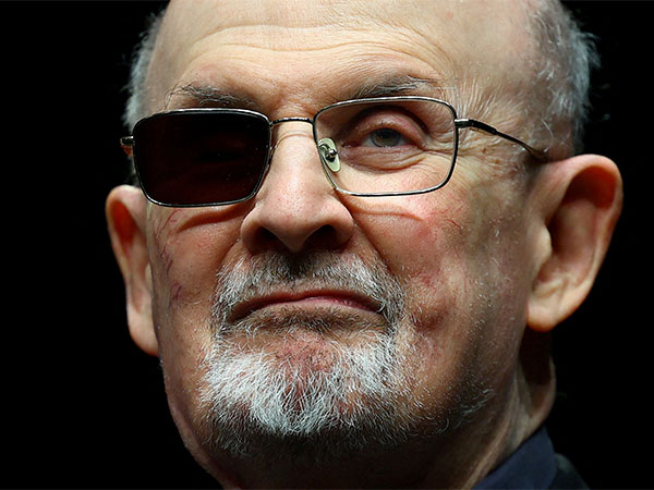 A file photo of Salman Rushdie at an event in Berlin in May 2024 (Photo/Reuters)