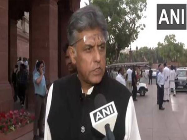 Congress MP Manish Tewari (Photo/ANI)