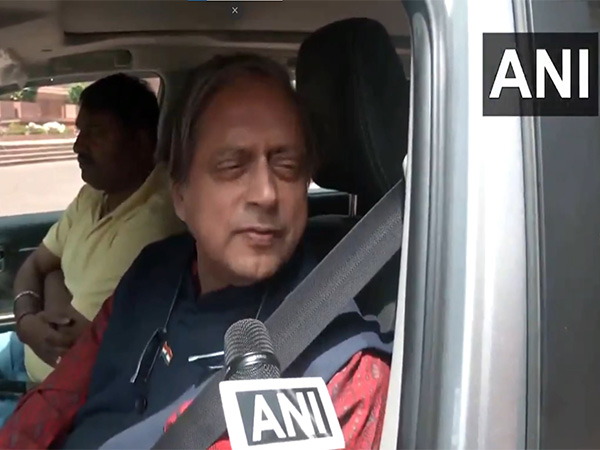 Congress MP Shashi Tharoor responds to US President Donald Trump’s remarks on India’s voter ID system. (Photo: ANI)