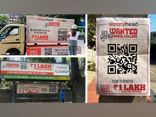 SIT Games’ by Sleepyhead OOH Campaign with eye-catching billboards, mobile vans and scannable posters across Bengaluru