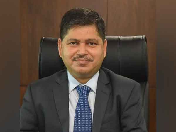 Brajesh Kumar Upadhyay, Chairman and Managing Director (CMD) of Goa Shipyard Limited (Photo/ANI)