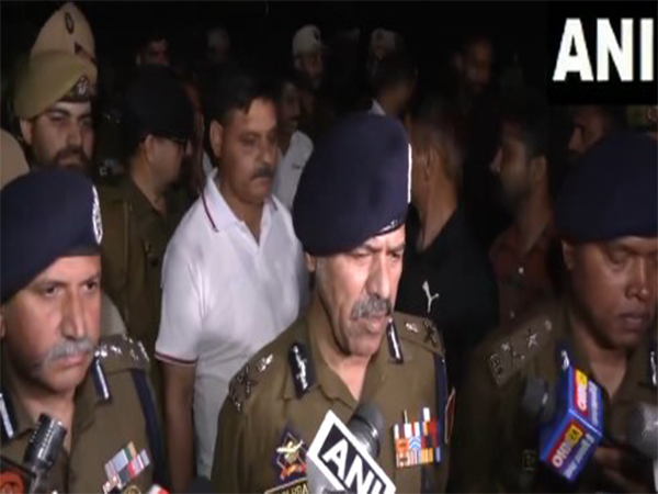 Jammu and Kashmir Director General of Police (DGP) Nalin Prabhat. (Photo/ANI)