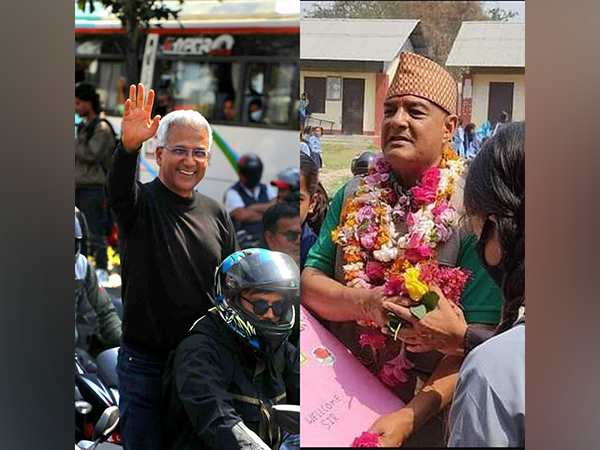 Vice President Rabindra Mishra and General Secretary Dhawal Shumsher Rana (Photo/@RabindraMishra, dhawalshumshere.com)