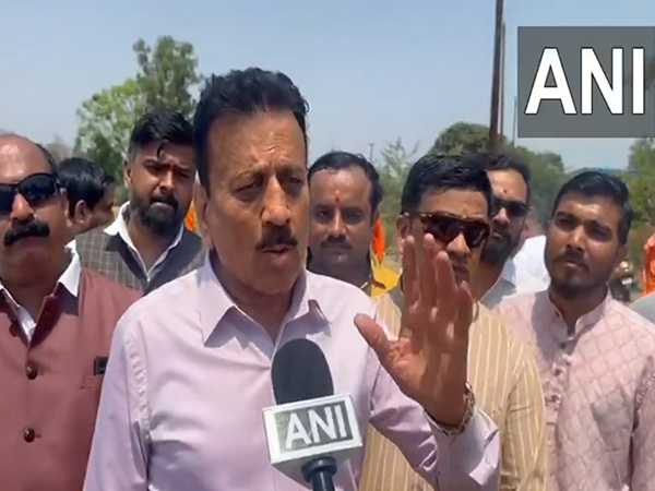 Maharashtra Minister of Water Resources and Disaster Management, Girish Mahajan (Photo/ANI)