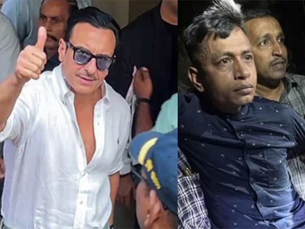 Saif Ali Khan (Photo/ANI) Shariful Islam Shehzad (Photo/Mumbai Police)