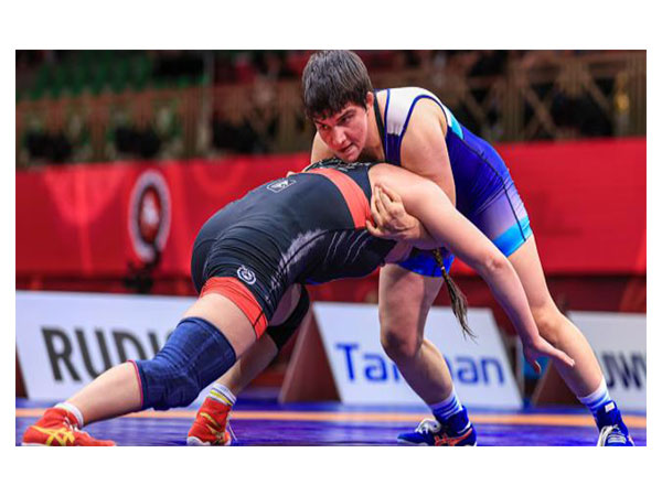  Manisha Bhanwala in action during Asian Wrestling Championships match (Photo: United World Wrestling)