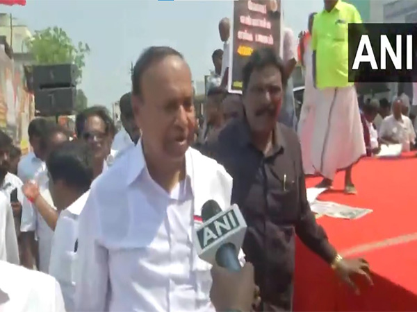 DMK MP TR Balu (Photo: ANI) 