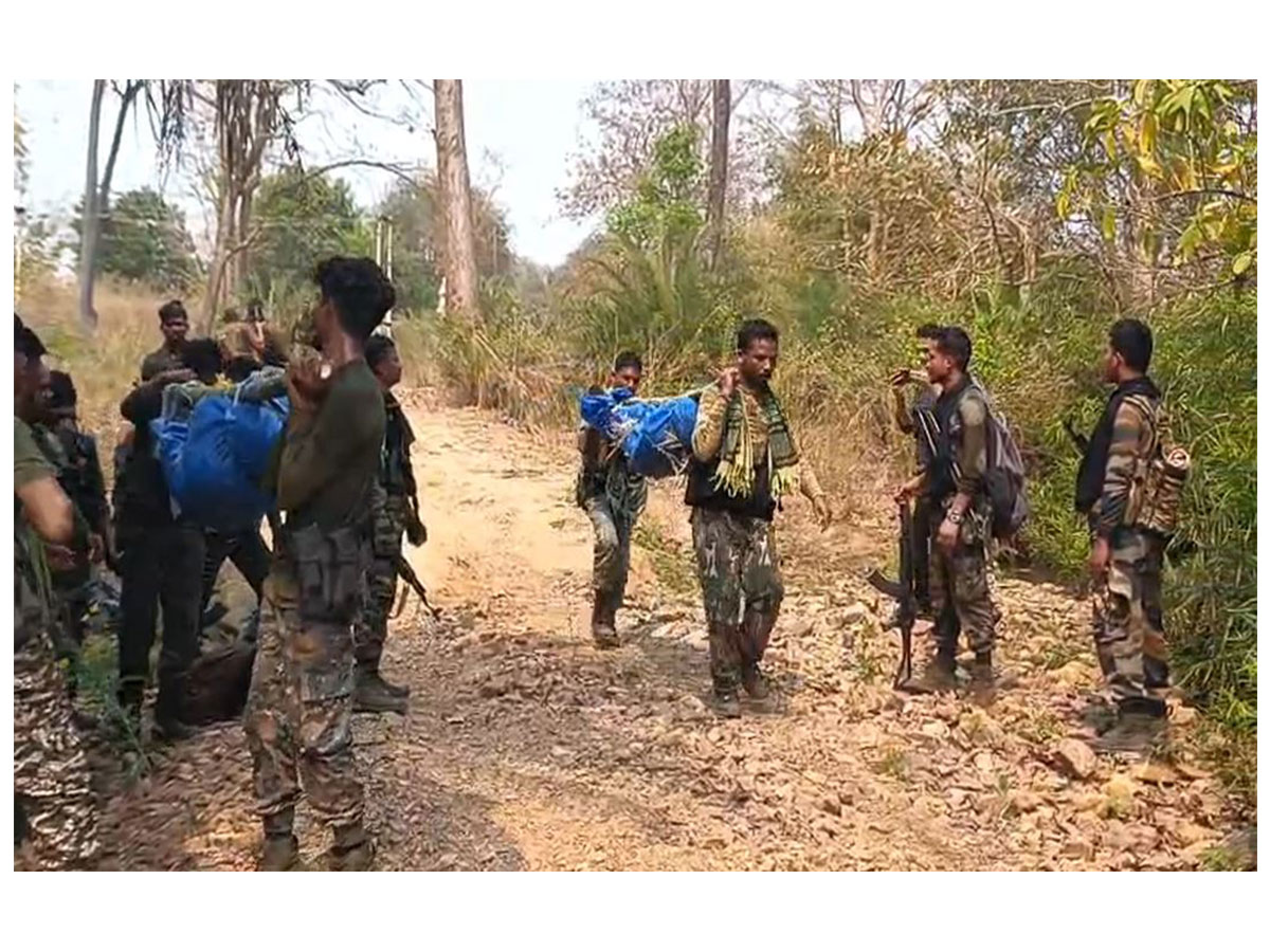 Visual after Sukma encounter (Photo/ANI)