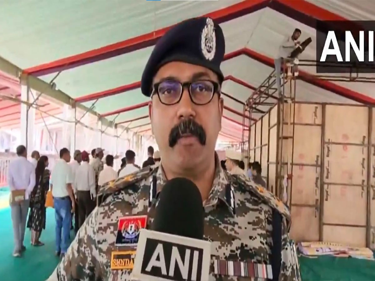Bastar IG Sundarraj P (Photo: ANI) 