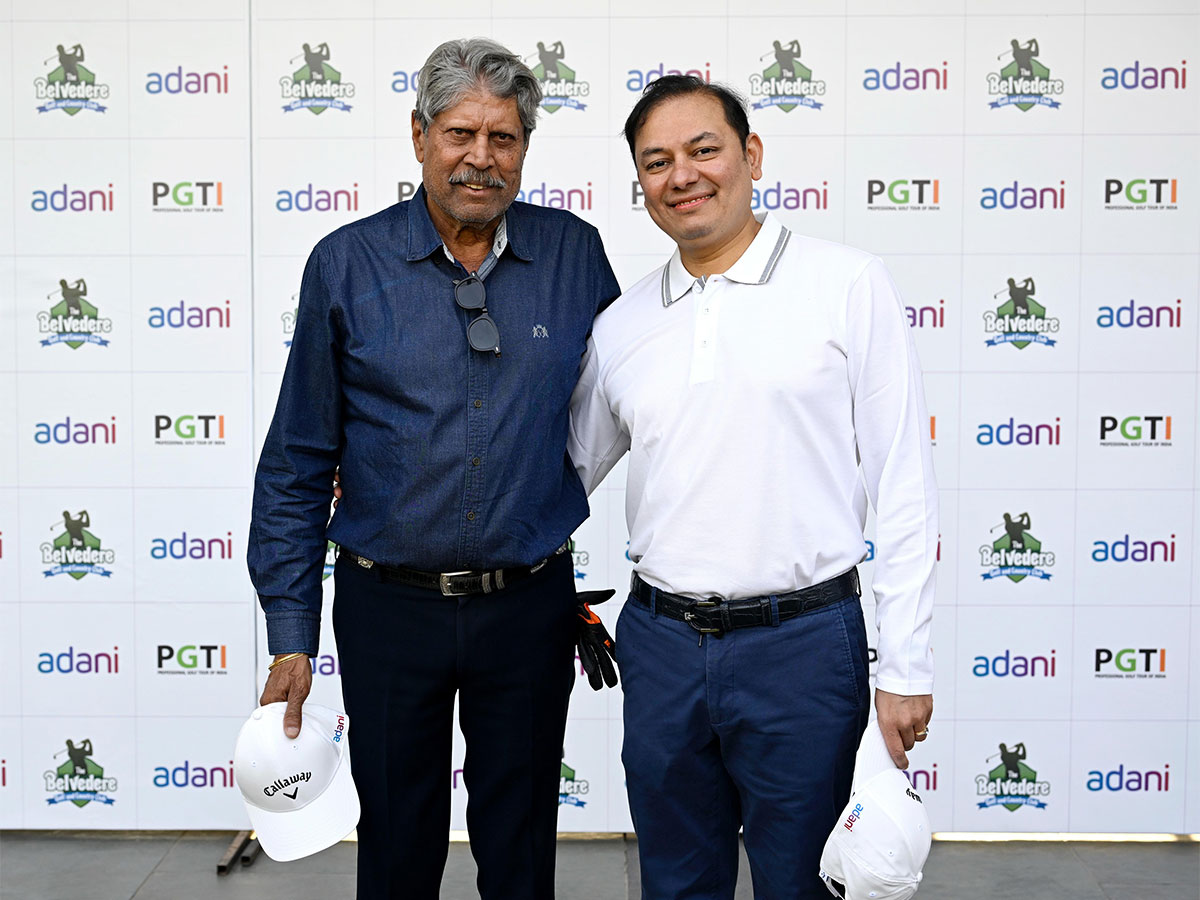 Kapil Dev and Pranav Adani (Photo: PGTI)