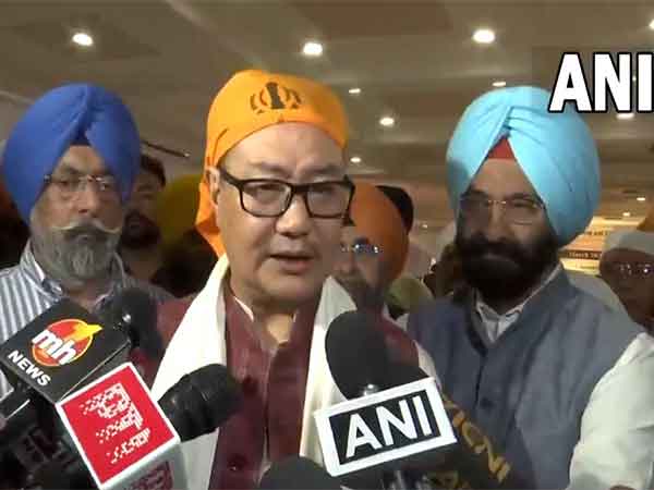  Minister of Minority Affairs and Parliamentary Affairs Kiren Rijiju (Photo/ANI)