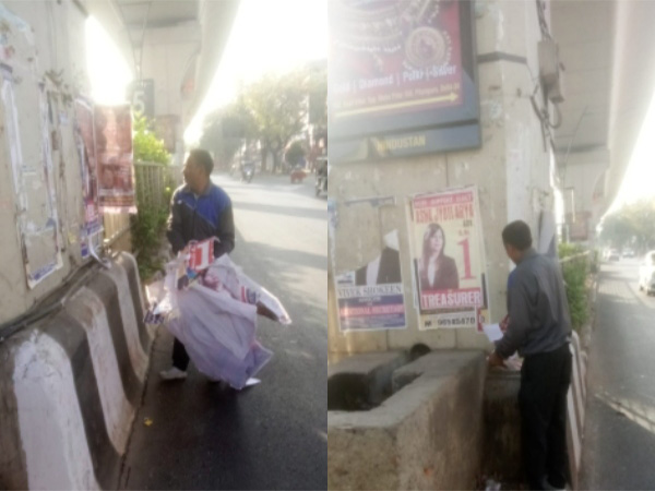 Metro pillars get cleaned in 3 days of Delhi CM inspection (Photo: Delhi CMO)