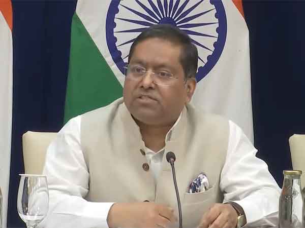 Official Spokesperson of the Ministry of External Affairs Randhir Jaiswal briefs media on Operation Brahma (Image: YouTube@Ministry of External Affairs)