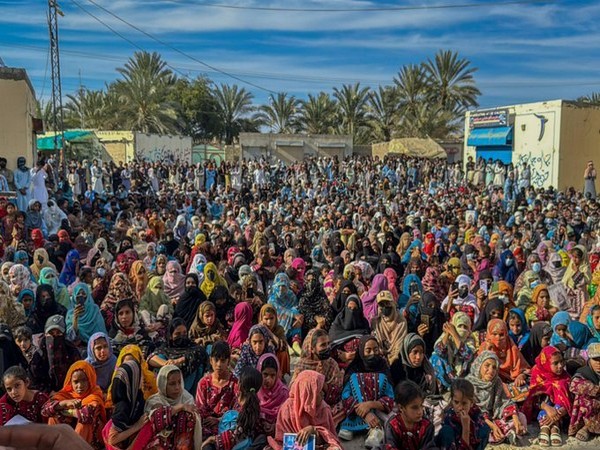 Representative Image of the protesters (Image: X@BalochistanPost)