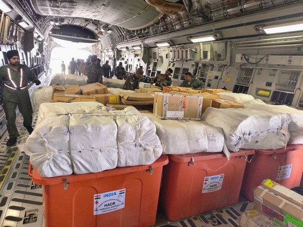 India sends aid to Myanmar (Image: X@DrSJaishankar)