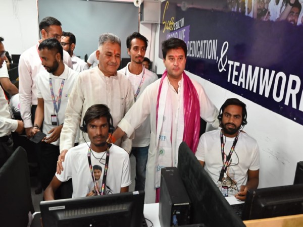 Union Minister Jyotiraditya Scindia. (Photo: @JM_Scindia)