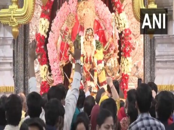 Shri Aadya Katyayani Shaktipith Mandir. (Photo/ANI)