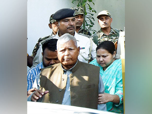 Rashtriya Janata Dal (RJD) Chief Lalu Prasad Yadav (File Photo/ANI) 