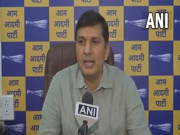 Aam Aadmi Party’s Delhi Convenor Saurabh Bharadwaj (Photo/ANI)
