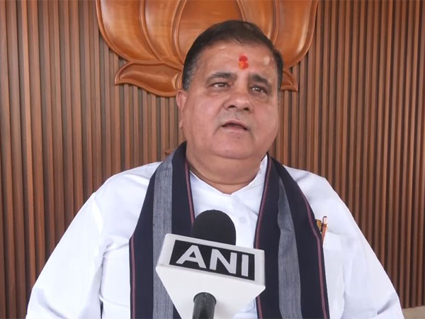  BJP State President and Rajya Sabha MP Mahendra Bhatt (Photo/ANI)