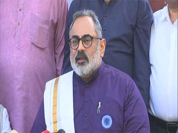 Kerala BJP President Rajeev Chandrasekhar (Photo/ANI)