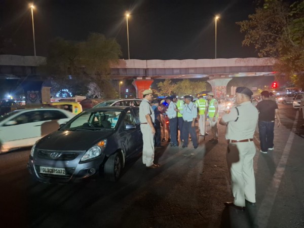 Special drive by Delhi Police in South District. (Photo/Delhi Police)