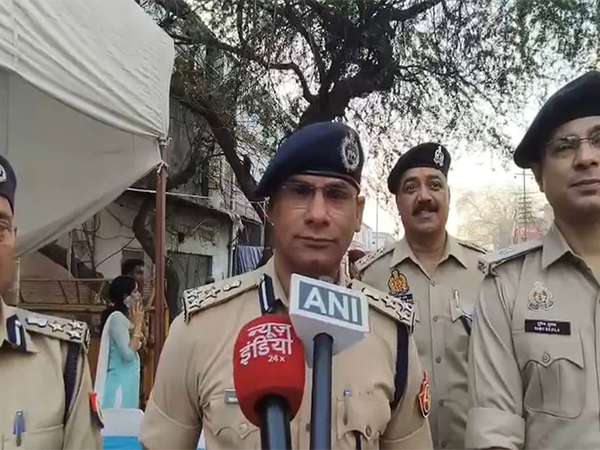 Shivhari Meena, Joint Police Commissioner, Gautam Buddha Nagar (Photo/ANI) 