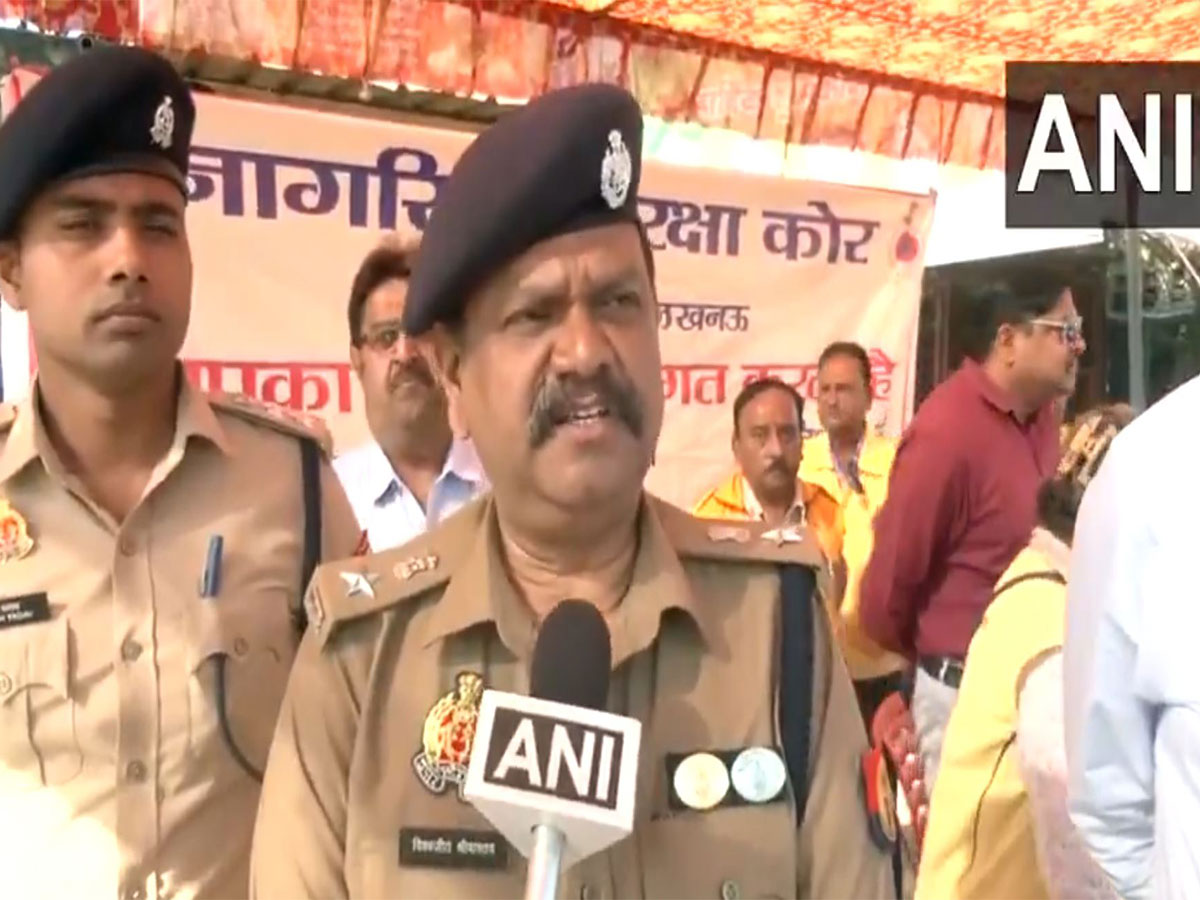 Deputy Commissioner of Police (DCP) Vishwajeet Srivastava (Photo/ANI) 