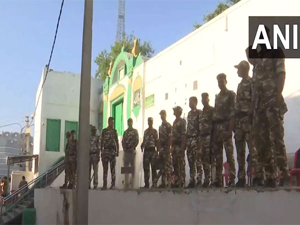 Security in Sambhal (Photo/ANI)