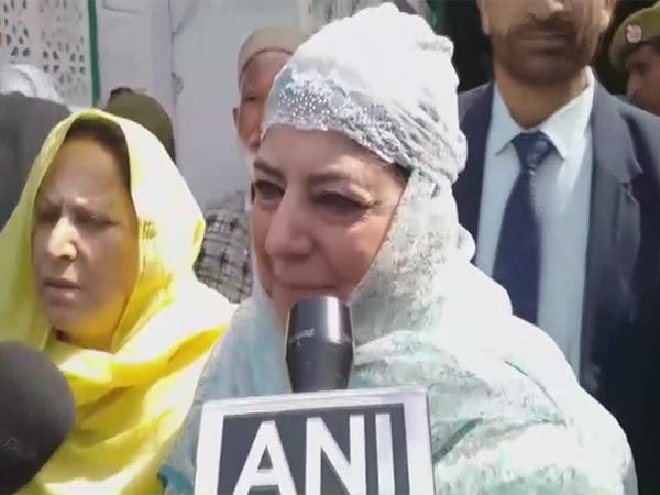 PDP chief Mehbooba Mufti (Photo/ANI)