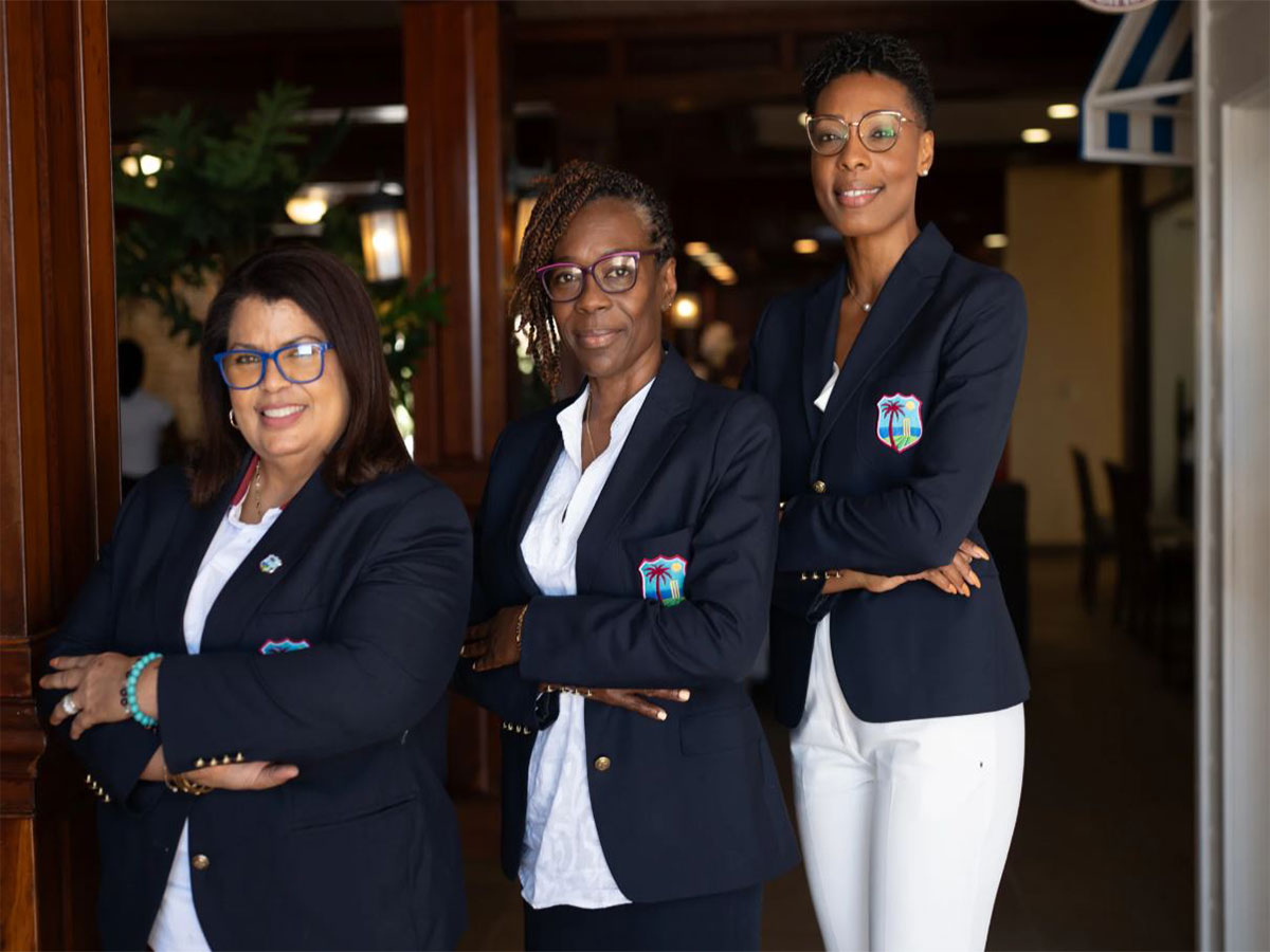 Cricket West Indies' newly appointed female Board of Directors (Image: CWI media)