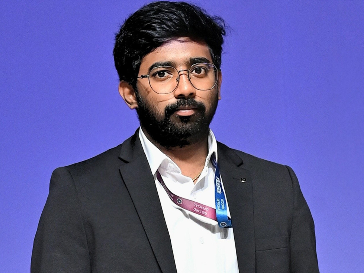 Yoga Aravind, at 25, earned the 