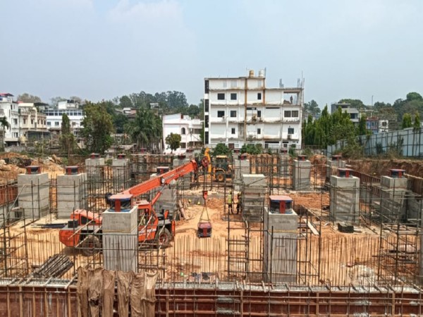 Tripura’s first high-rise seismic-resistant administrative building nears completion (Photo/ANI)