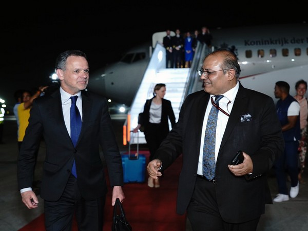 Netherlands Foreign Minister Caspar Veldkamp arrives in India (Image Credit: X/@MEAIndia)