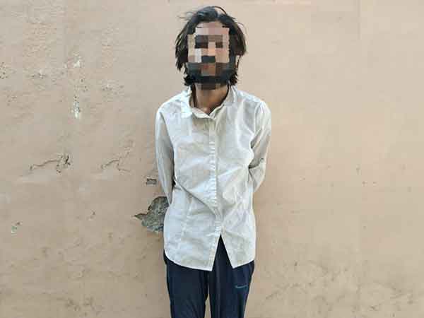 BSF troops apprehend Pakistani intruder at Amritsar border. (Photo: BSF)