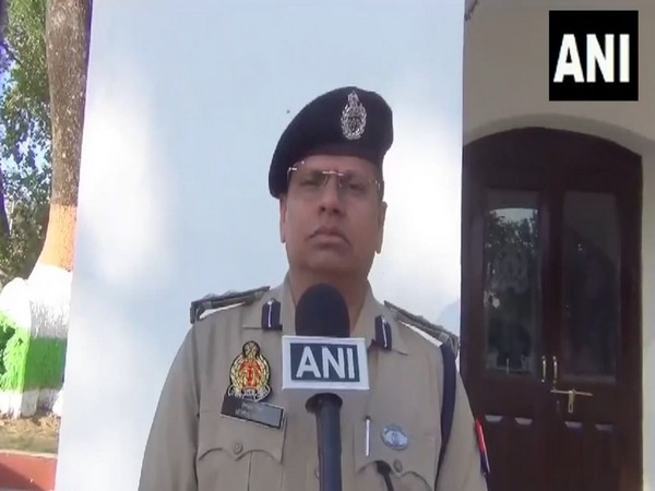 Azamgarh SP Hemraj Meena (Photo: ANI) 