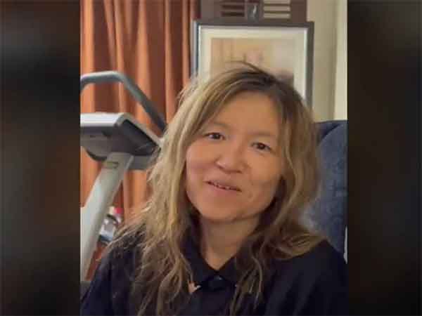 Freed American citizen Faye Hall (Photo/X@WhiteHouse)