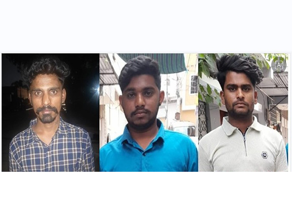 File photo of arrested accused's (Photo/Hyderabad Police)   