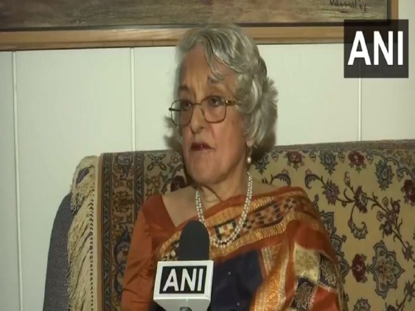  Former High Commissioner of India to Bangladesh Veena Sikri (Photo/ANI)