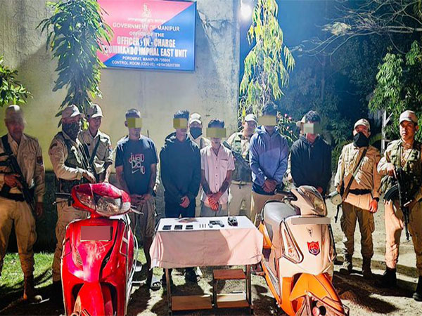 Manipur Police arrest 5 members of outfit KCP-Noyon group (Photo/@manipur_police)