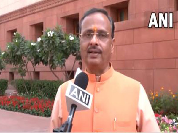 BJP MP Dinesh Sharma (Photo/ANI)