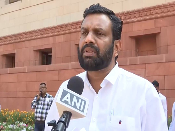 CPI MP P Sandosh Kumar (Photo/ANI)