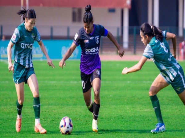 Kickstart FC and Odisha FC in action during IWL 2024-25  (Image: AIFF media) 