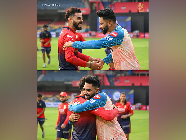 Mohammed Siraj and Virat Kohli. (Phoyo- RCB X/@@RCBTweets)