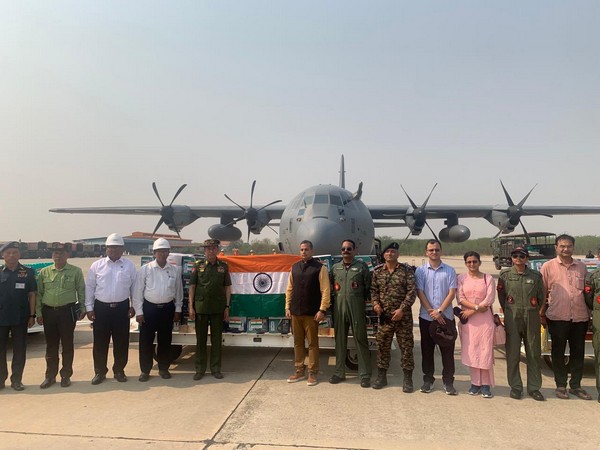 India has delivered 625 MT of humanitarian aid to Myanmar. (Photo/ X@MEAIndia)