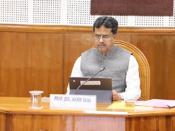 Tripura Chief Minister Manik Saha (Photo/ANI)