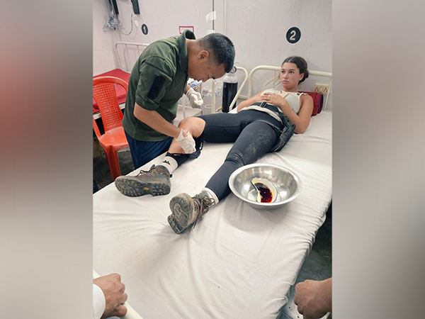 BSF provides medical aid to injured Israeli tourist (Photo/X@BSF_Meghalaya)