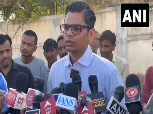 Banaskantha Collector Mihir Pravinkumar Patel (Photo/ANI)